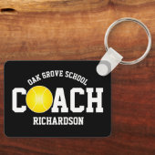 Tennis Coach  Keychain キーホルダー (正面)
