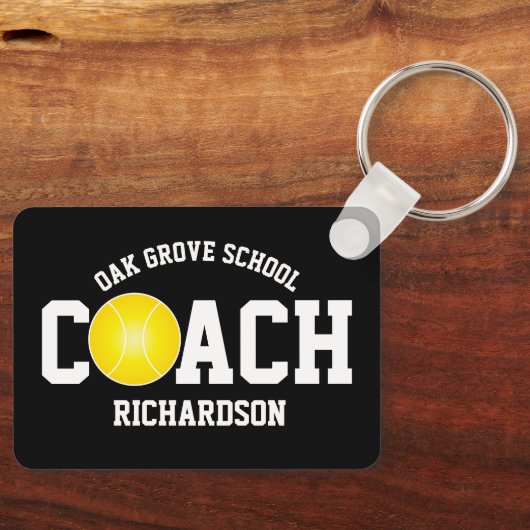 Tennis Coach  Keychain キーホルダー (正面)