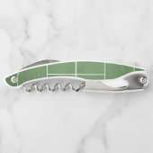 Tennis Court Grass cover, Top view, Sport backgrou ソムリエナイフ (裏面)