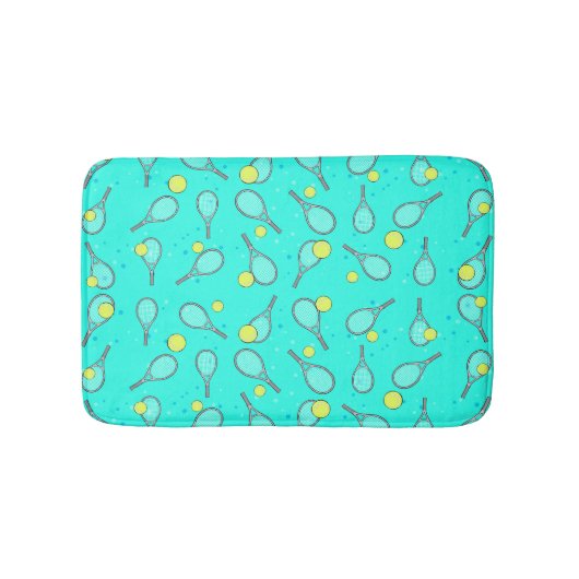 Tennis Design バスマット (正面)