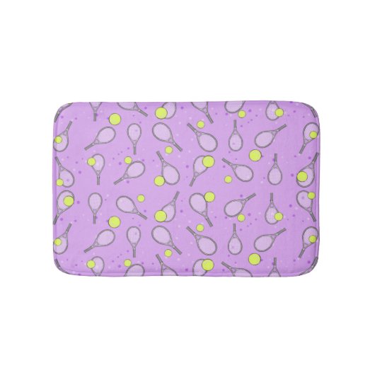 Tennis Design バスマット (正面)
