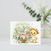 TENNIS Get well soon for Duck Lover ポストカード (スタンド正面)