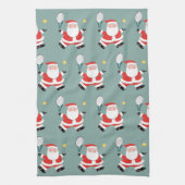 Tennis Holiday Gift キッチンタオル (縦)