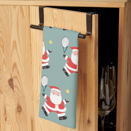 Tennis Holiday Gift キッチンタオル (三つ折り)
