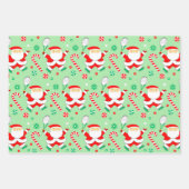 Tennis Holiday Gift ラッピングペーパーシート (正面)