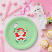 Tennis Holiday Party ペーパープレート (パーティー)