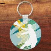Tennis key chain and keychains キーホルダー (正面)