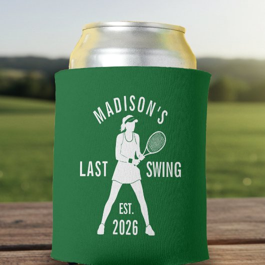 Tennis Last Swing Before the Ring Bachelorette 缶クーラー