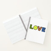 Tennis Love ノートブック (内部)