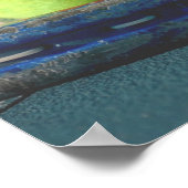 Tennis Love Means Nothing!  Motivational Funny ポスター (角)