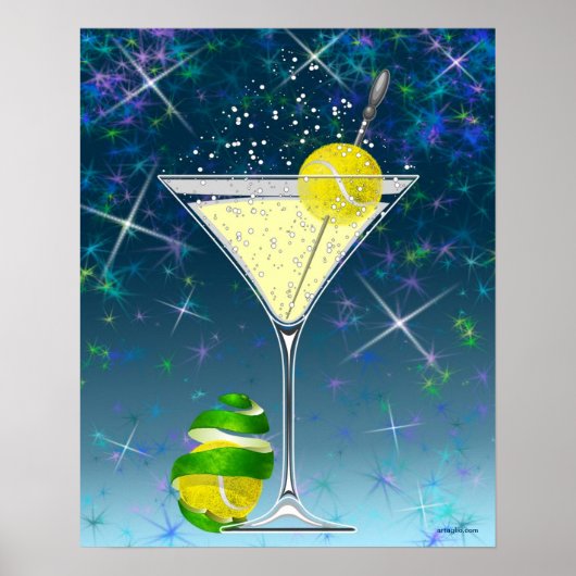 Tennis Martini, tennis ポスター (正面)