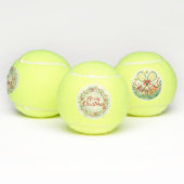 Tennis Merry Christmas with tennis ball  テニスボール (マルチ)