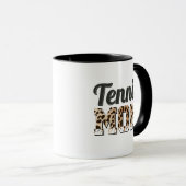 Tennis Mom Leopard マグカップ (正面右)