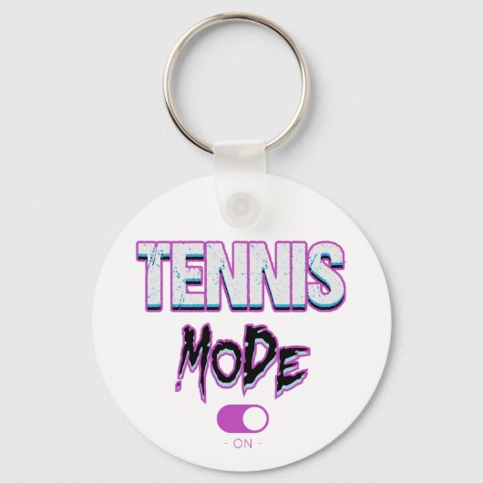Tennis ON キーホルダー (正面)