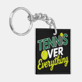Tennis Over Everything - Design Graphique tennis キーホルダー (正面左)