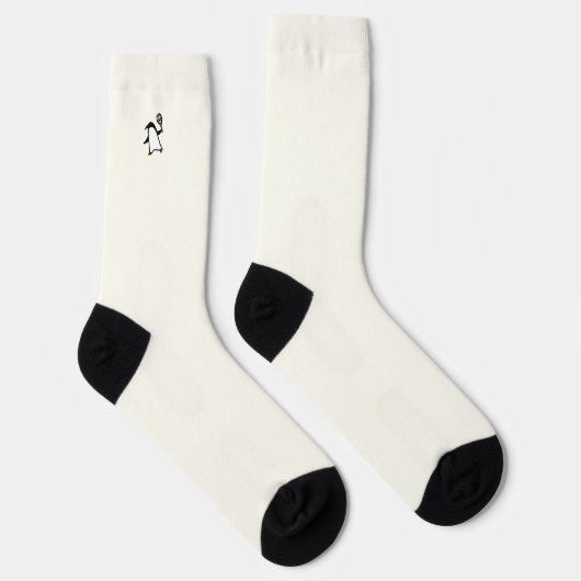 Tennis penguin simple socks ソックス (右)