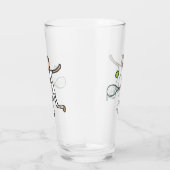 Tennis Player タンブラーグラス (右)