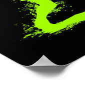 Tennis Player - Abstract Watercolor Art ポスター (角)