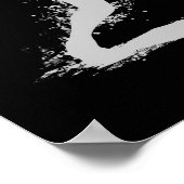 Tennis Player - Abstract Watercolor Art ポスター (角)