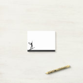 Tennis Player Athlete Sport Silhouette ポストイット (デスク上)