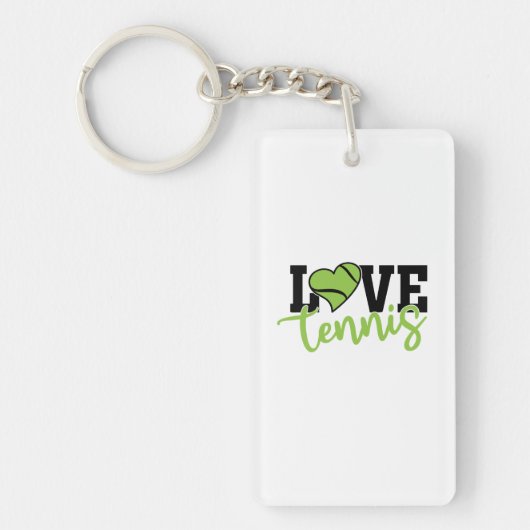 Tennis Player | Love Tennis キーホルダー (正面)