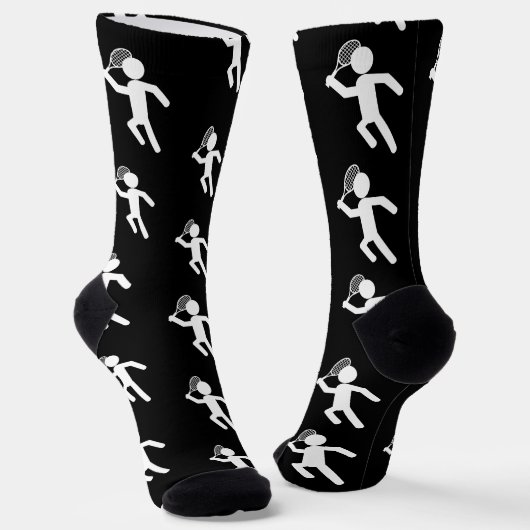 Tennis Player Sports ソックス (傾斜あり)