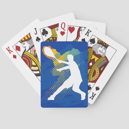 Tennis playing cards トランプ (裏面)