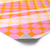 Tennis Poster with tennisbabe image ポスター (角)