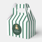 Tennis Preppy Bear Baby Shower フェイバーボックス (裏面サイド)