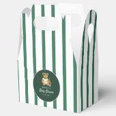 Tennis Preppy Bear Baby Shower フェイバーボックス (オープン)