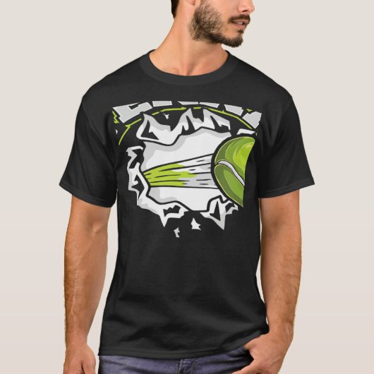 Tennis Professional  Player Trainer Tennis Tシャツ (正面)