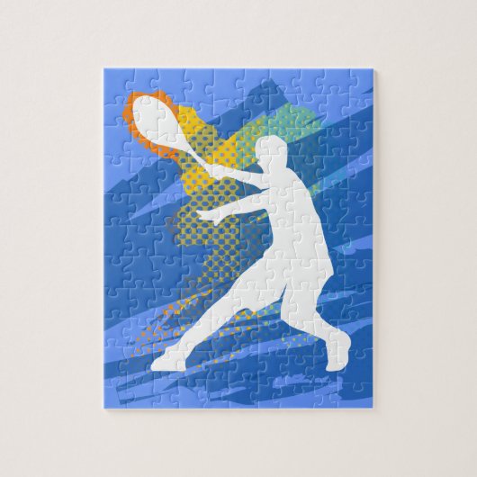 Tennis puzzle - kids gift for players and fans ジグソーパズル (縦)