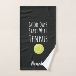 Tennis Sweat Towel Gifts For Players Lovers Cute ハンドタオル