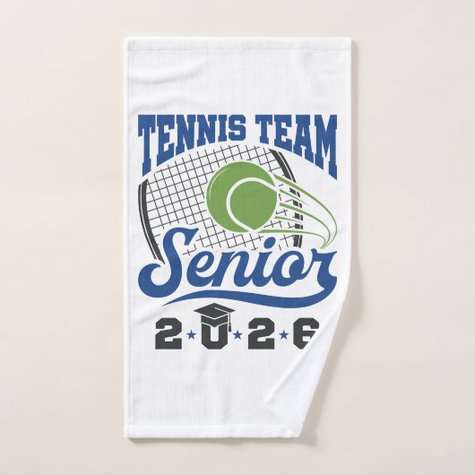 Tennis Team Senior Class of 2026 ハンドタオル (ハンドタオル)