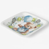 Tennis themed Baby Shower for Baby Boy Party ペーパープレート (傾斜あり)