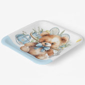 Tennis themed Baby Shower for Baby Boy Party  ペーパープレート (傾斜あり)