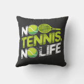 Tennis, une passion sans limites クッション (裏面)