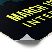 Tennis Wall Art Acapulco Open, Night Sky - Palm ポスター (角)