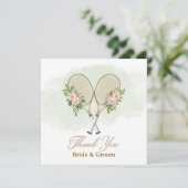 Tennis Wedding Thank You Card  サンキューカード (スタンド正面)