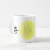 Tennisball, Morning-Star! コーヒーマグカップ (正面左)