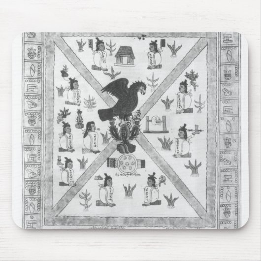 Tenochtitlanの創設 マウスパッド (正面)