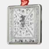 Tenochtitlanの創設 メタルオーナメント (左)