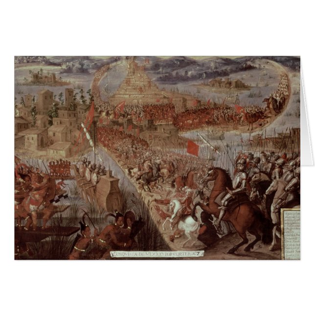 Tenochtitlanの征服 (正面横)