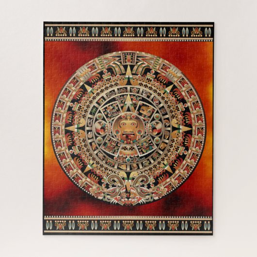 Tenochtitlanの日曜日の石 ジグソーパズル (縦)