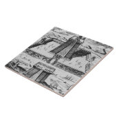 TenochtitlanのTemploの市長 タイル (側面)