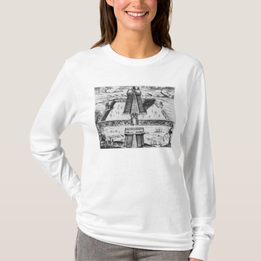 TenochtitlanのTemploの市長 Tシャツ (正面)
