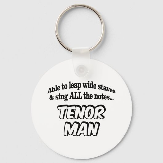 Tenor Man - Music Superhero キーホルダー (正面)