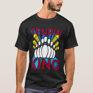Tenpin Bowling King Tシャツ