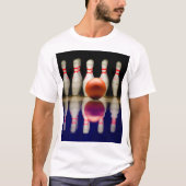 Tenpin Bowling Strike. Tシャツ (正面)