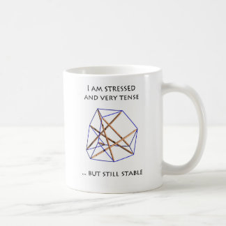 Tensegrity Mug - I am stressed and tense コーヒーマグカップ